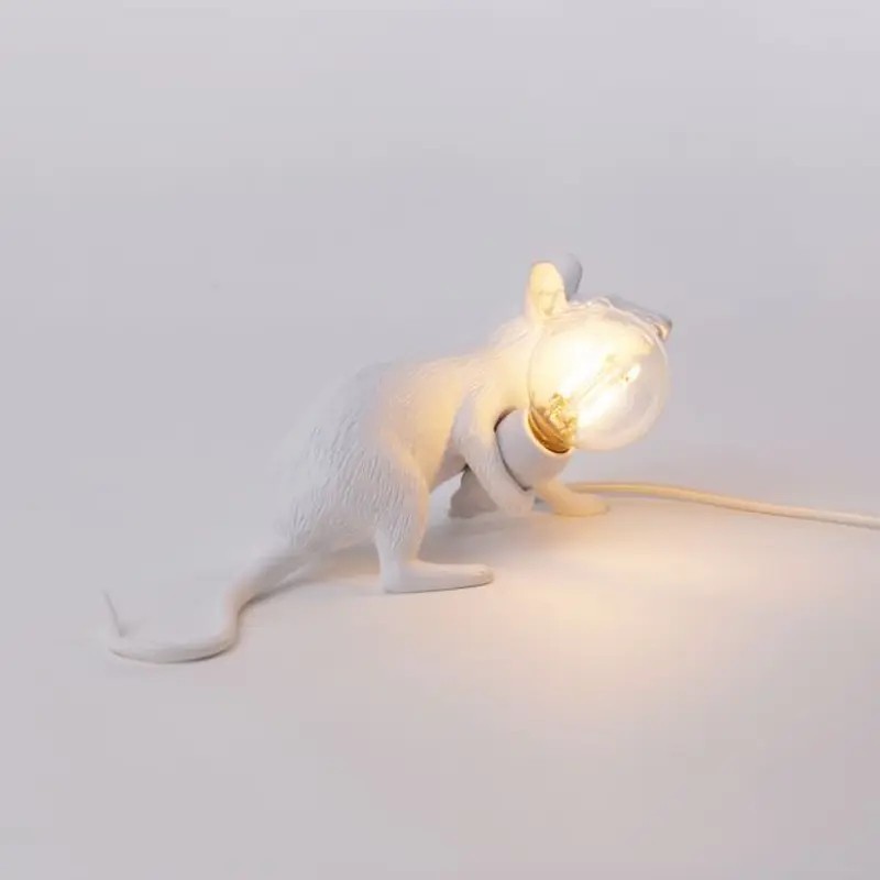 Mouse Lamp Lop Lying Down Usb 15222 Tavolo - Seletti