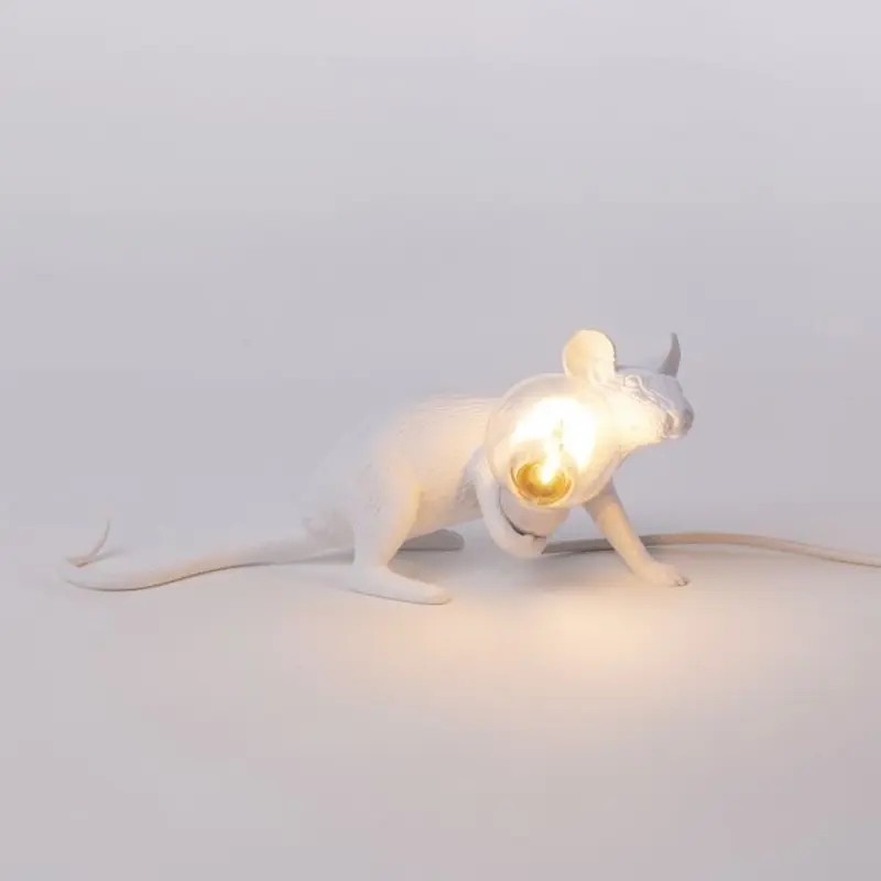 Mouse Lamp Lop Lying Down Usb 15222 Tavolo - Seletti