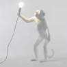 Monkey Lamp Standing White 14880 Terra - Seletti