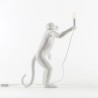 Monkey Lamp Standing White 14880 Terra - Seletti