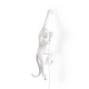 Monkey Lamp Hanging Left Hand White 14881 Parete - Seletti