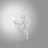 Monkey Lamp Hanging Right Hand White 14879 Parete - Seletti