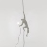 Monkey Lamp Ceiling White 14883 Sospensione - Seletti