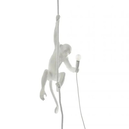 Monkey Lamp Ceiling White 14883 Sospensione - Seletti