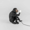 Monkey Lamp Outdoor Sitting Black 14922 Tavolo - Seletti