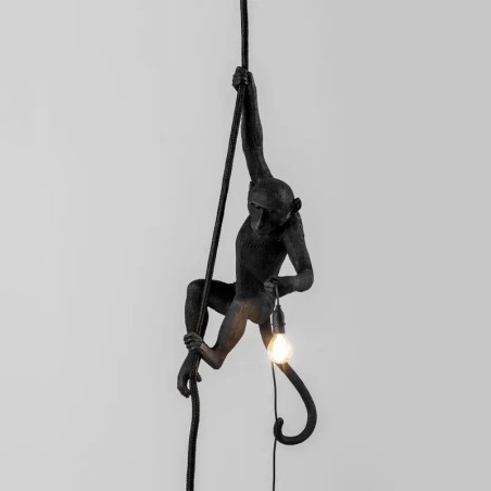 Monkey Lamp Outdoor Ceiling Black 14923 Sospensione - Seletti