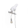 Bird Lamp Looking Left White 14734 Parete - Seletti