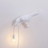 Bird Lamp Looking Left White 14734 Parete - Seletti