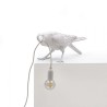 Bird Lamp Playing White 14733 Tavolo - Seletti