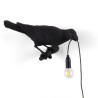Bird Lamp Looking Right Black 14738 Parete - Seletti