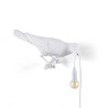 Bird Lamp Outdoor Looking Right White 14721 Parete - Seletti