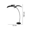 LaPalma Floor Lamp in Metal 01443 Terra - Seletti
