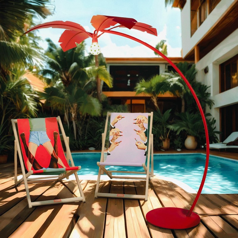 LaPalma Floor Lamp in Metal 01443 Terra - Seletti