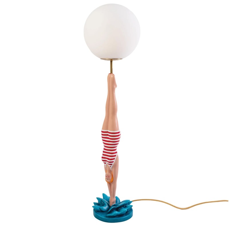 Diver Lamp Rosso 14936 Tavolo - Seletti