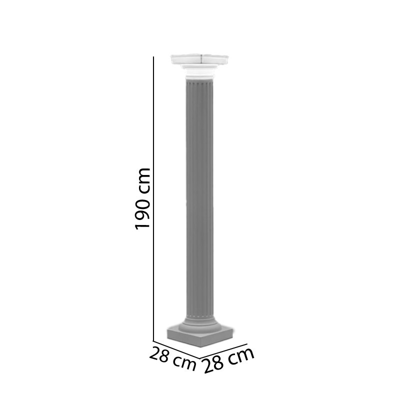 Las Vegas Tall Lamp 01536 Terra - Seletti