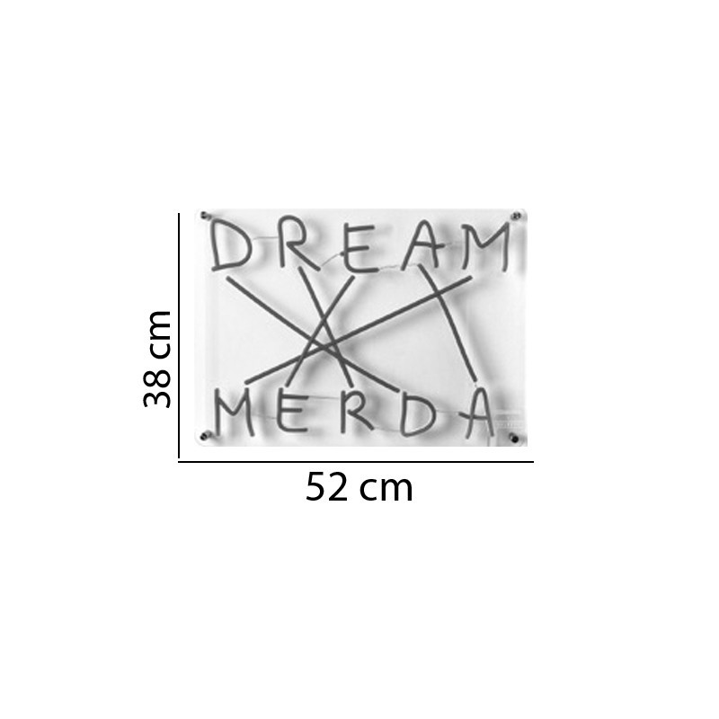 Dream Merda LED Lamp 13005 Parete - Seletti