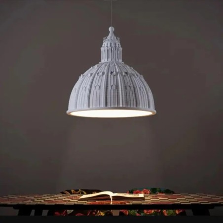 Cupolone Quarantacinque Bianco 07967 Sospensione - Seletti