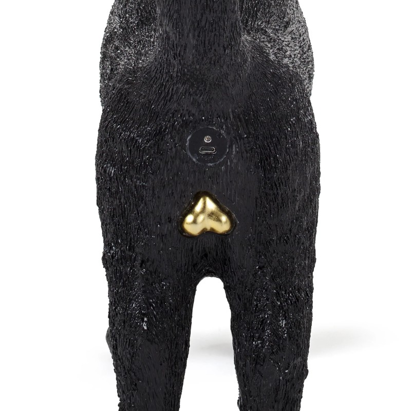 Jobby The Cat Lamp Nero 15041 Tavolo - Seletti