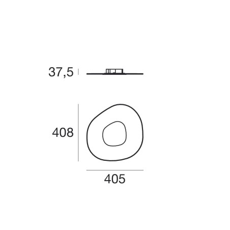 Antigua_S Small Soffitto - Linea Light