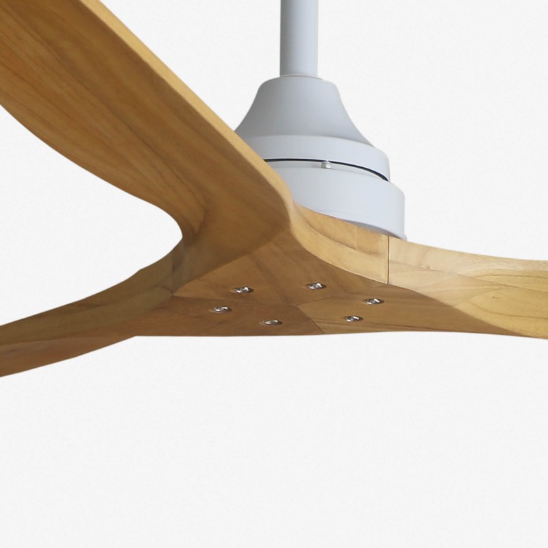 Alo L Bianco/Legno Ventilatore - Faro Barcelona