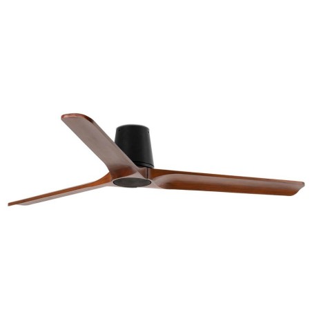 Heywood TUB L Nero/Legno Scuro Ventilatore - Faro Barcelona