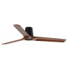 Heywood TUB L Nero/Legno Scuro Ventilatore - Faro Barcelona