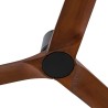 Heywood TUB L Nero/Legno Scuro Ventilatore - Faro Barcelona