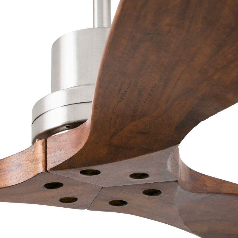 Lantau L Nickel/Noce Ventilatore - Faro Barcelona