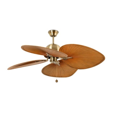 Cuba L Oro/Marrone Ventilatore - Faro Barcelona