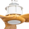 Just Fan M Bianco/Legno Ventilatore - Faro Barcelona