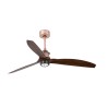 Just Fan M con LED Rame/Noce Ventilatore - Faro Barcelona