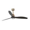 Just Fan M con LED Oro/Nero Ventilatore - Faro Barcelona