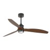 Just Fan M con LED Nero/Noce Ventilatore - Faro Barcelona