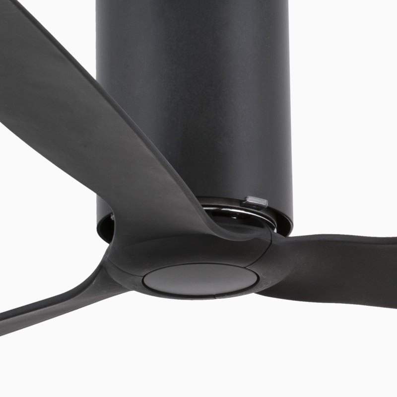 Mini Tube Fan M Nero Opaco Ventilatore - Faro Barcelona