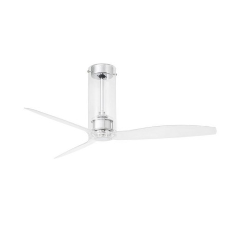 Tube Fan M Cromo/Trasparente Ventilatore - Faro Barcelona