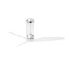Tube Fan M Cromo/Trasparente Ventilatore - Faro Barcelona