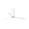 Tube Fan M Bianco Lucido/Trasparente Ventilatore - Faro Barcelona