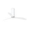 Tube Fan M Bianco Opaco/Trasparente Ventilatore - Faro Barcelona