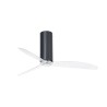 Tube Fan M Nero Lucido/Trasparente Ventilatore - Faro Barcelona