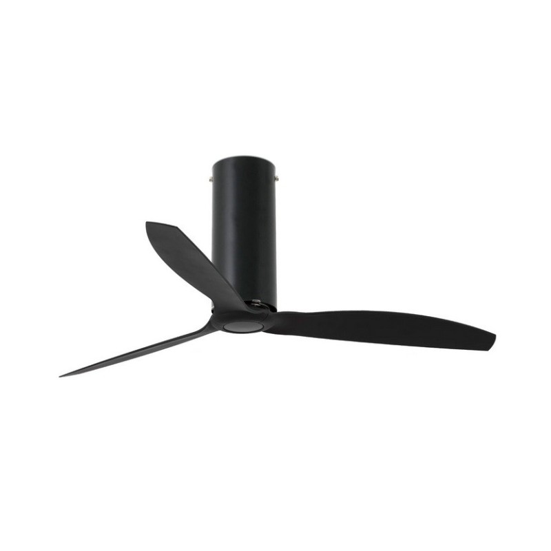 Tube Fan M Nero Opaco Ventilatore - Faro Barcelona