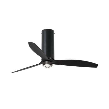 Tube Fan M con LED Nero Ventilatore - Faro Barcelona
