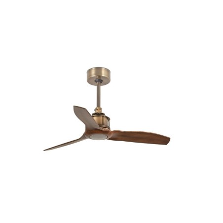 Just Fan S Oro/Noce Ventilatore - Faro Barcelona