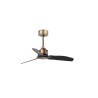 Just Fan S Oro/Nero Ventilatore - Faro Barcelona