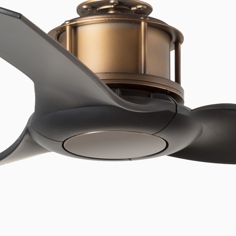 Just Fan S Oro/Nero Ventilatore - Faro Barcelona