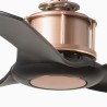 Just Fan S Rame/Nero Ventilatore - Faro Barcelona