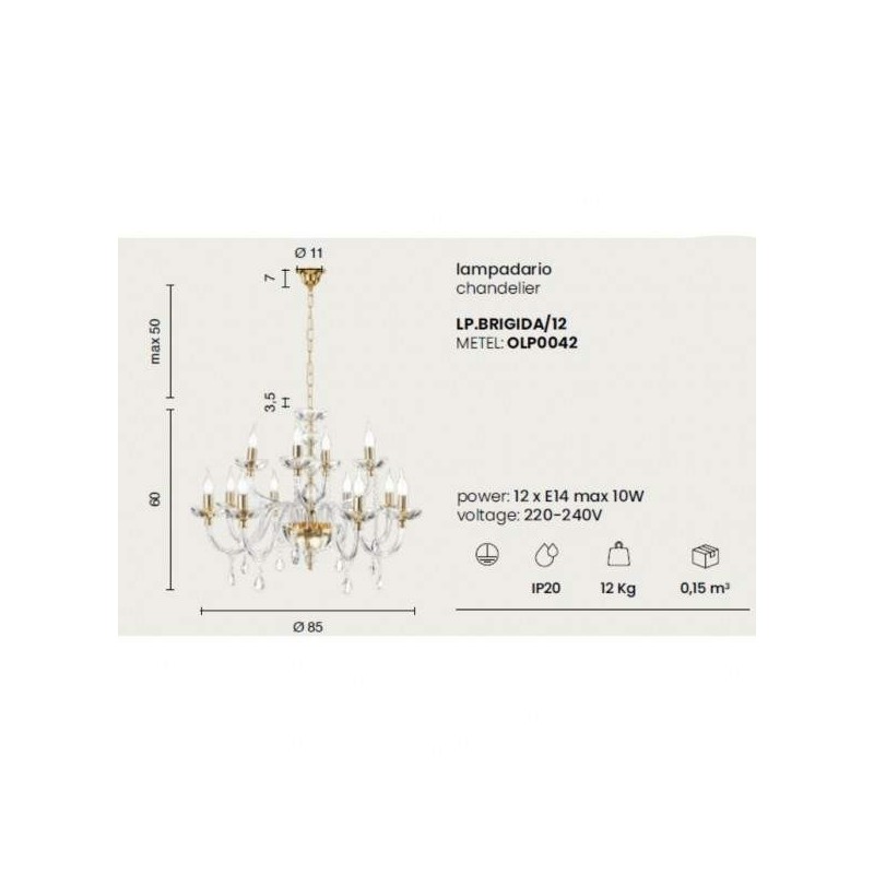 Brigida/12 Sospensione - Ondaluce