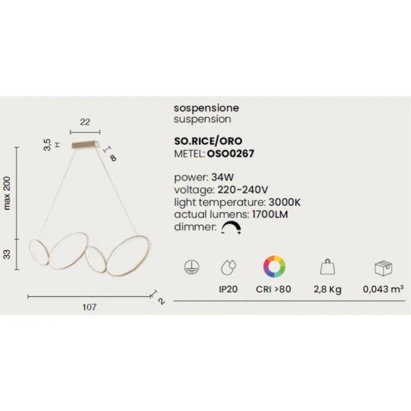 Rice Sospensione - Ondaluce
