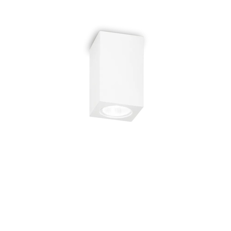 Look PL1 Square D7 Gesso Soffitto - Ideal-Lux