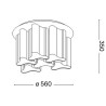 Compo PL6 Soffitto - Ideal-Lux