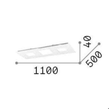 Relax PL D110 Soffitto - Ideal-Lux
